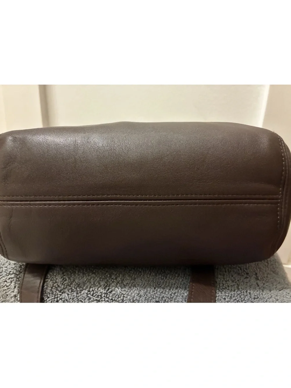 Vintage Coach 1996 Legacy SoHo Collection Top Handle bag in mahogany 4158